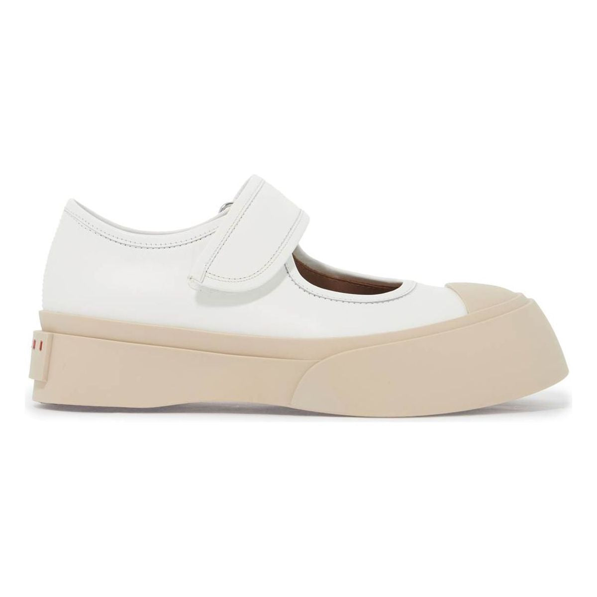 PABLO MARY JANE NAPPA LEATHER SNEAKERS