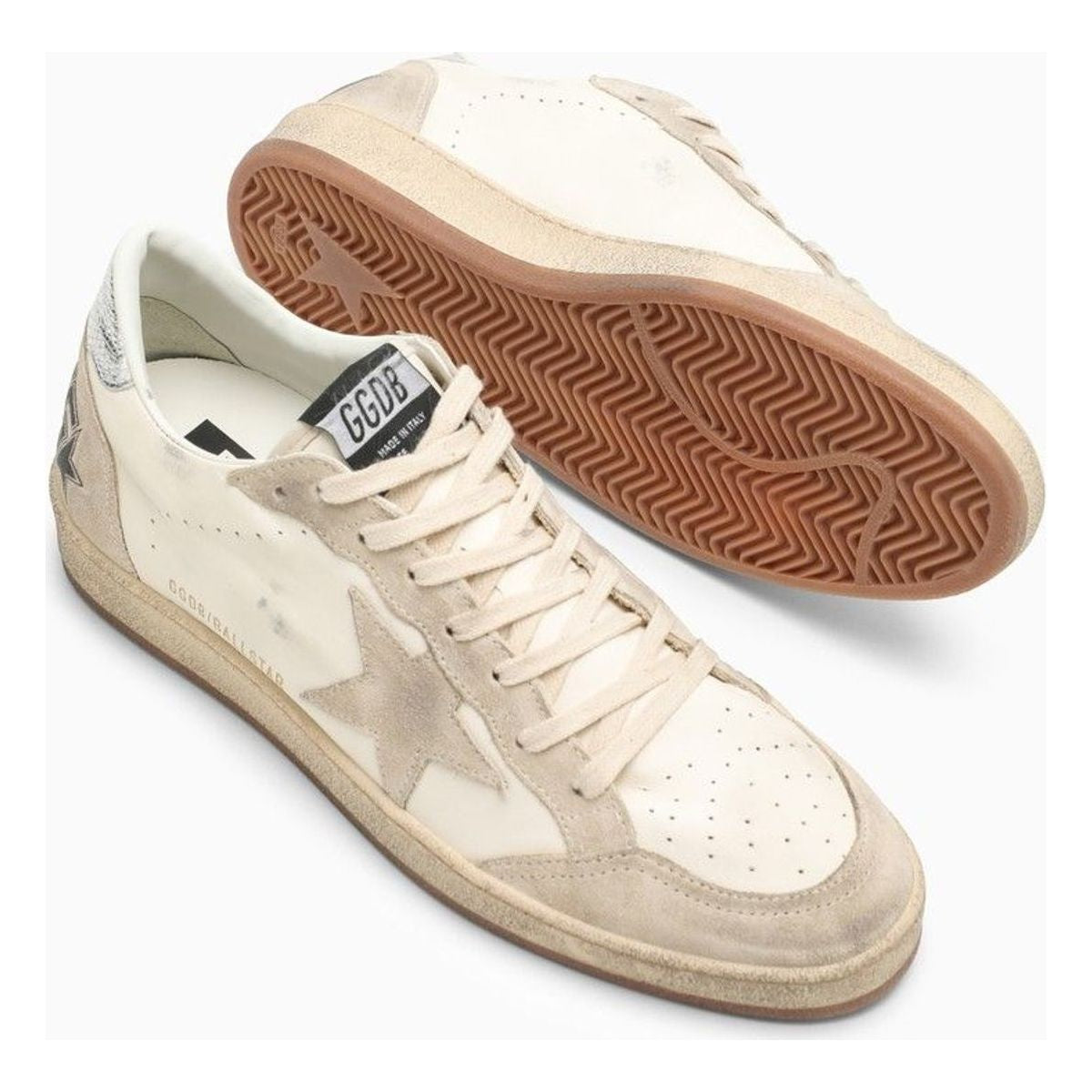 BALL STAR WHITE/SILVER TRAINER