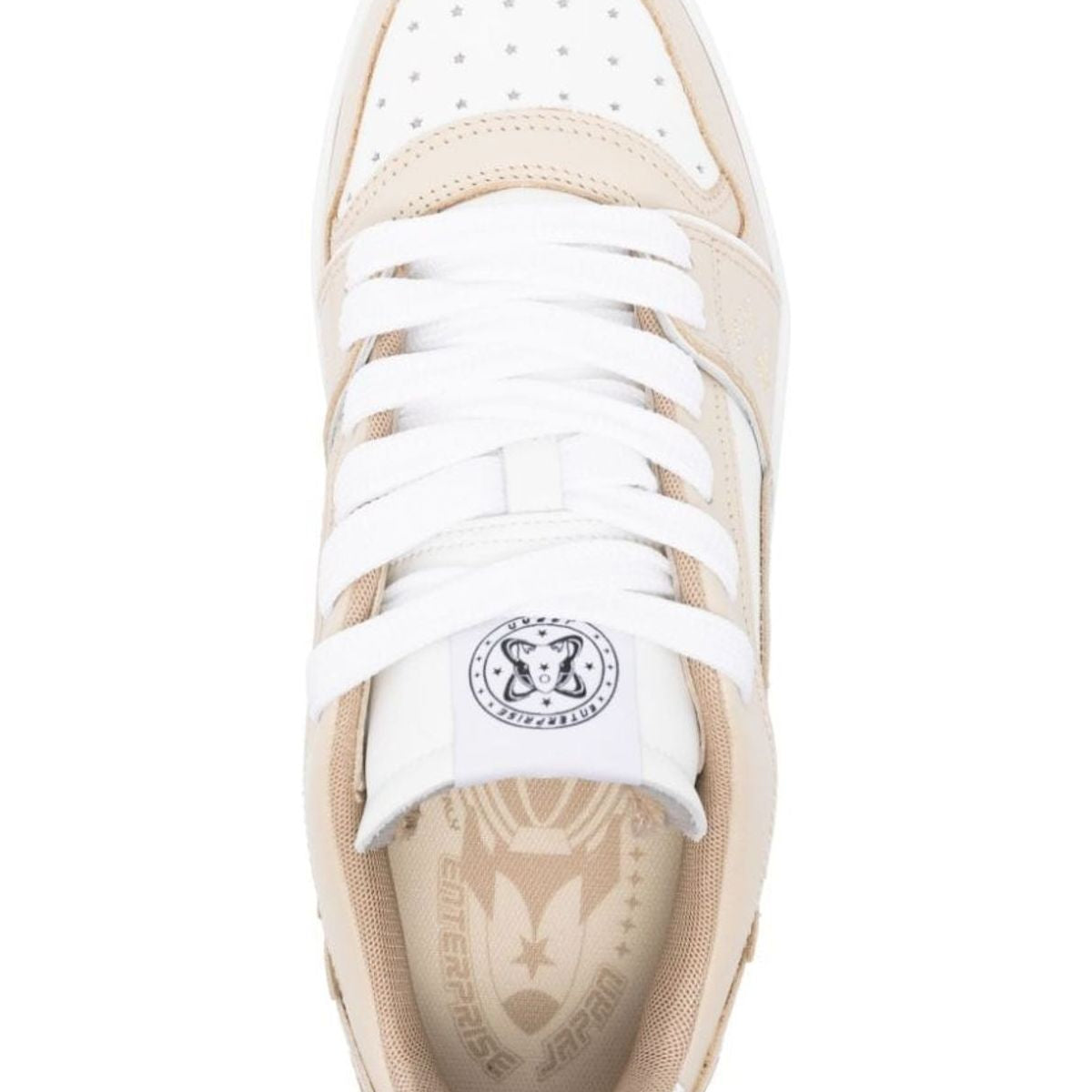 LUXURY CALF LEATHER SNEAKERS.