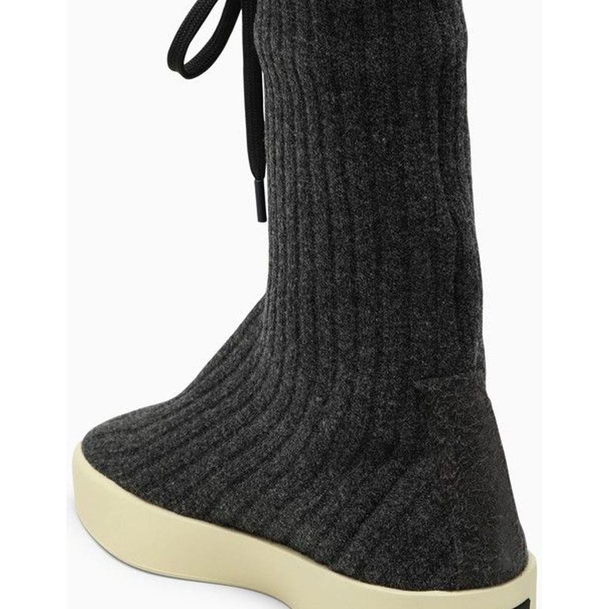 MOC KNIT HI DARK GREY BOOT