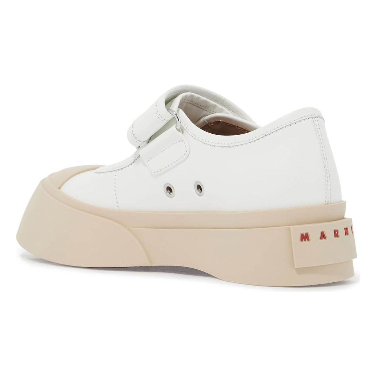 PABLO MARY JANE NAPPA LEATHER SNEAKERS