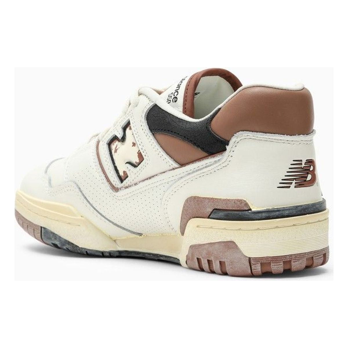LOW 550 WHITE/VINTAGE BROWN SNEAKERS