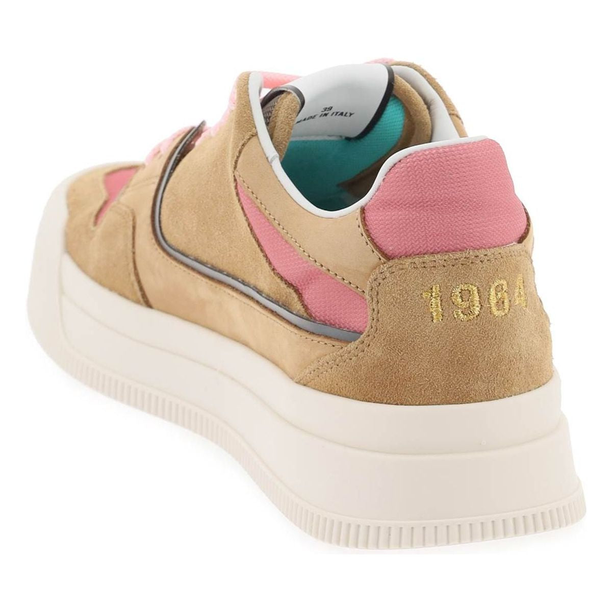 SUEDE NEW JERSEY SNEAKERS IN LEATHER