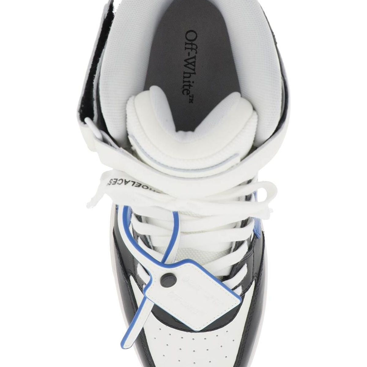 OUT OF OFFICE BLACK/NAVY BLUE HIGH TOP TRAINER