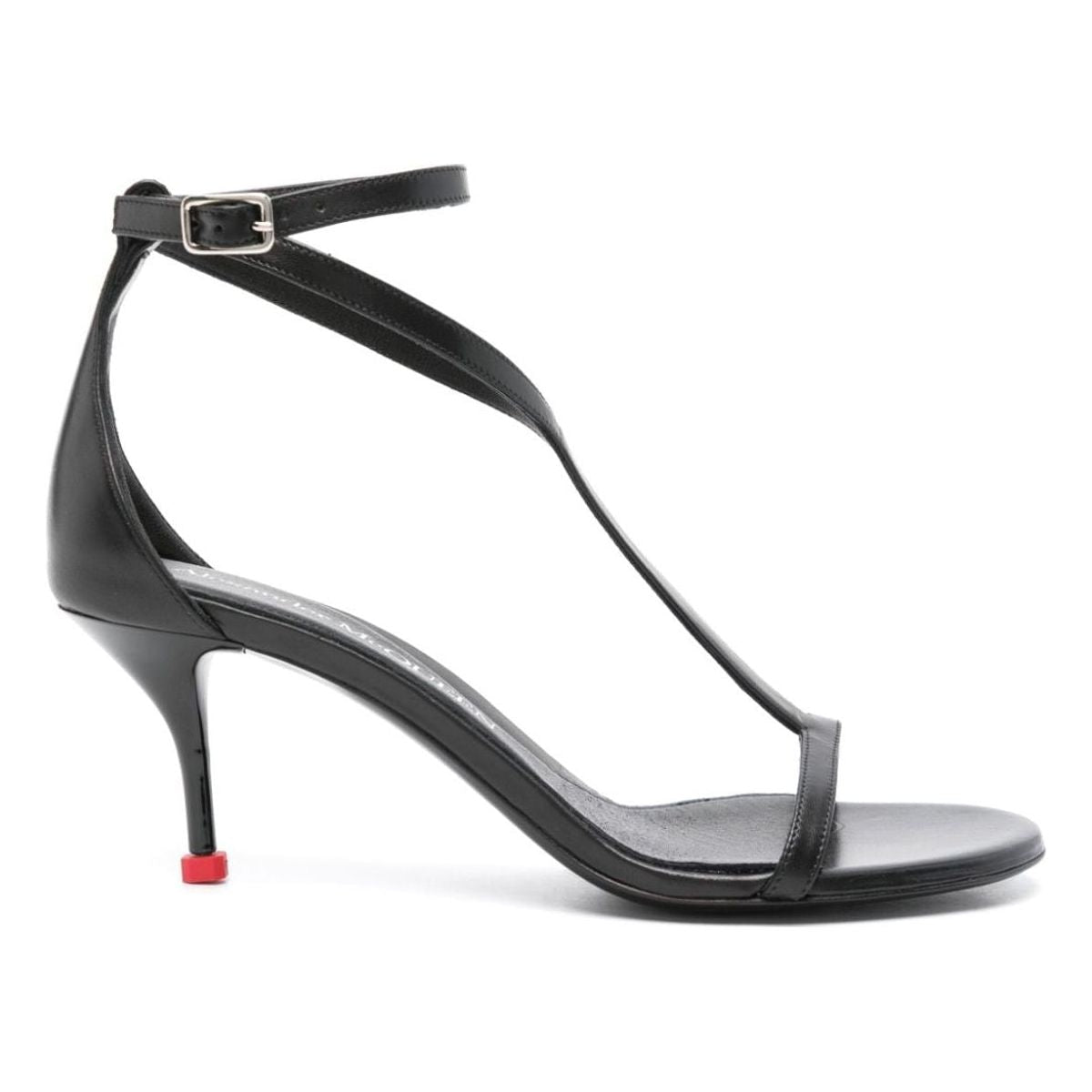 LEATHER HEEL SANDALS