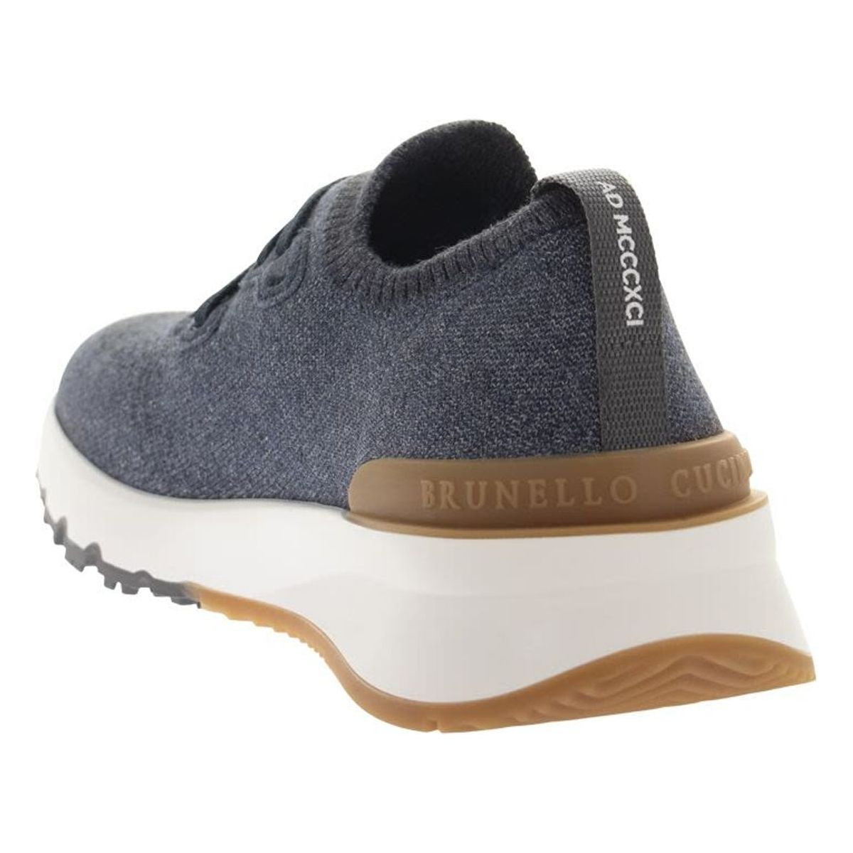 KNIT CHINE SNEAKERS IN