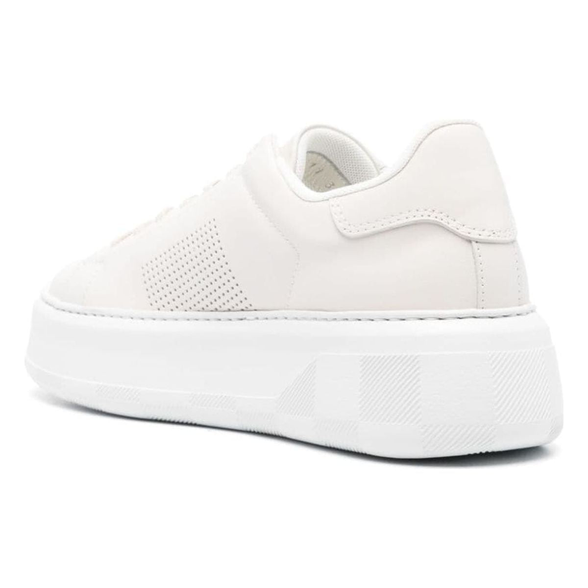 CHUNKY COURT LEATHER SNEAKERS