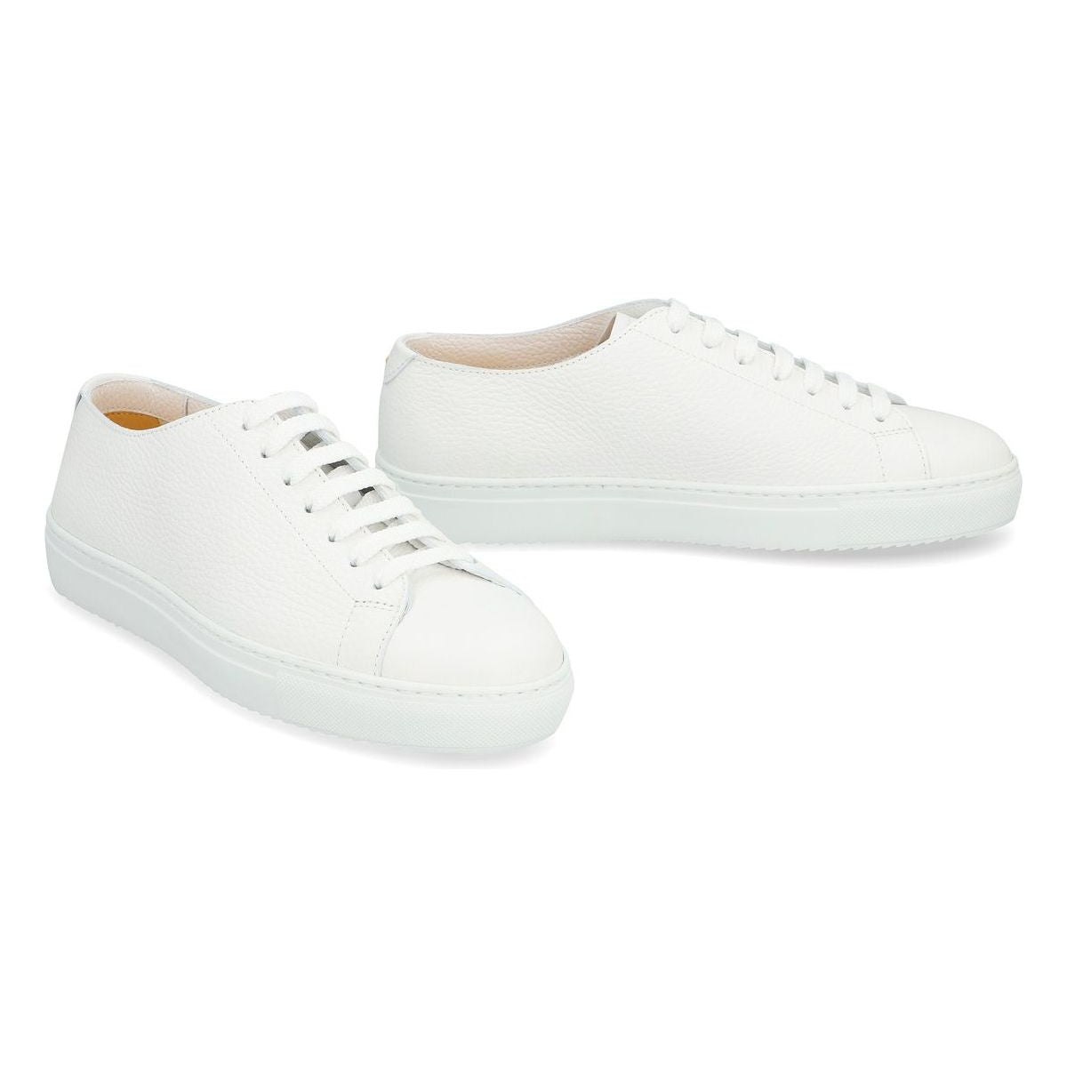 LEATHER LOW-TOP SNEAKERS