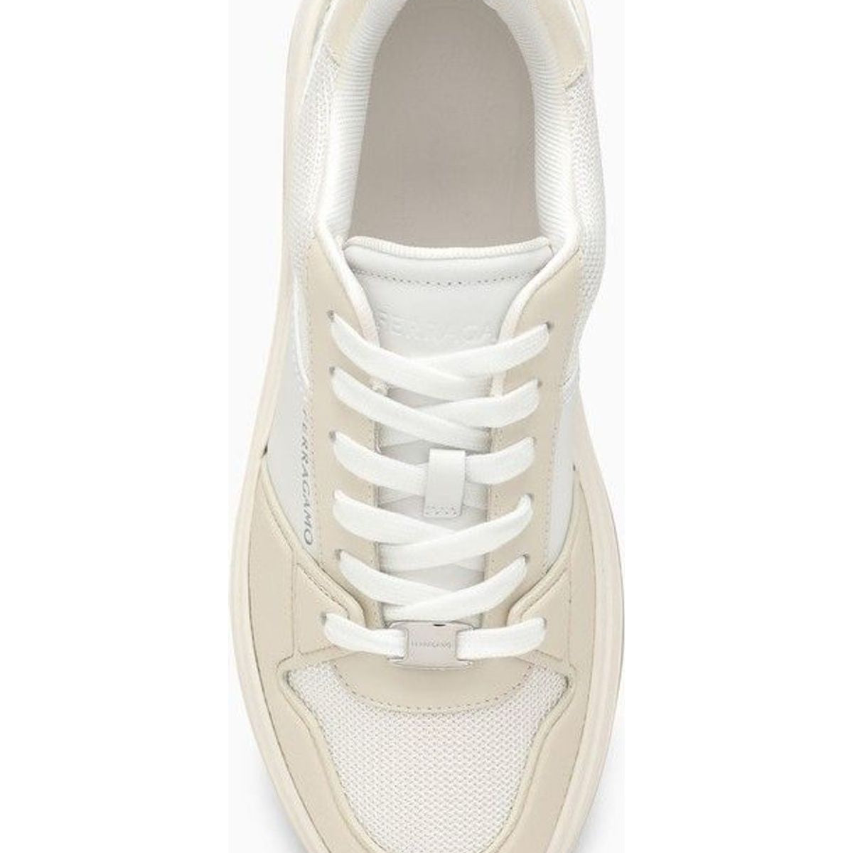 LOW WHITE LEATHER TRAINER