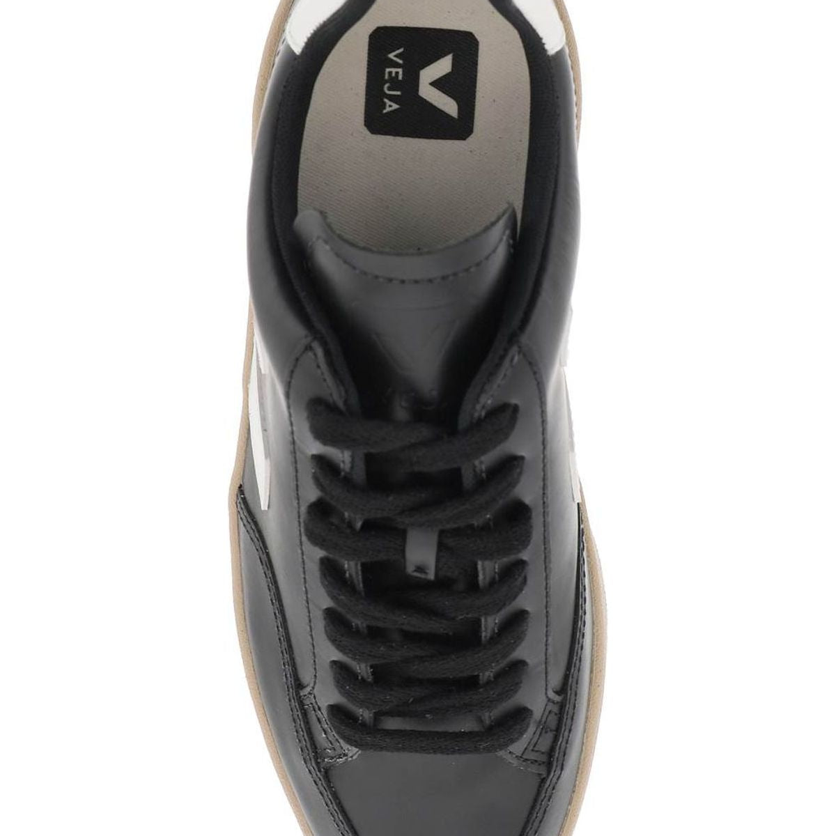 LEATHER V-12 SNEAKERS