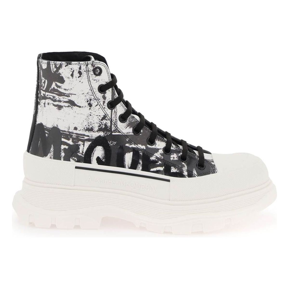 'TREAD SLICK GRAFFITI' ANKLE BOOTS