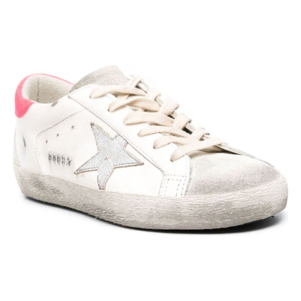 SNEAKER SUPER STAR BLANCO GRIS ROSA FLUO