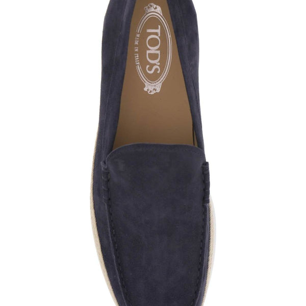 ALMOND TOE SUEDE LOAFERS