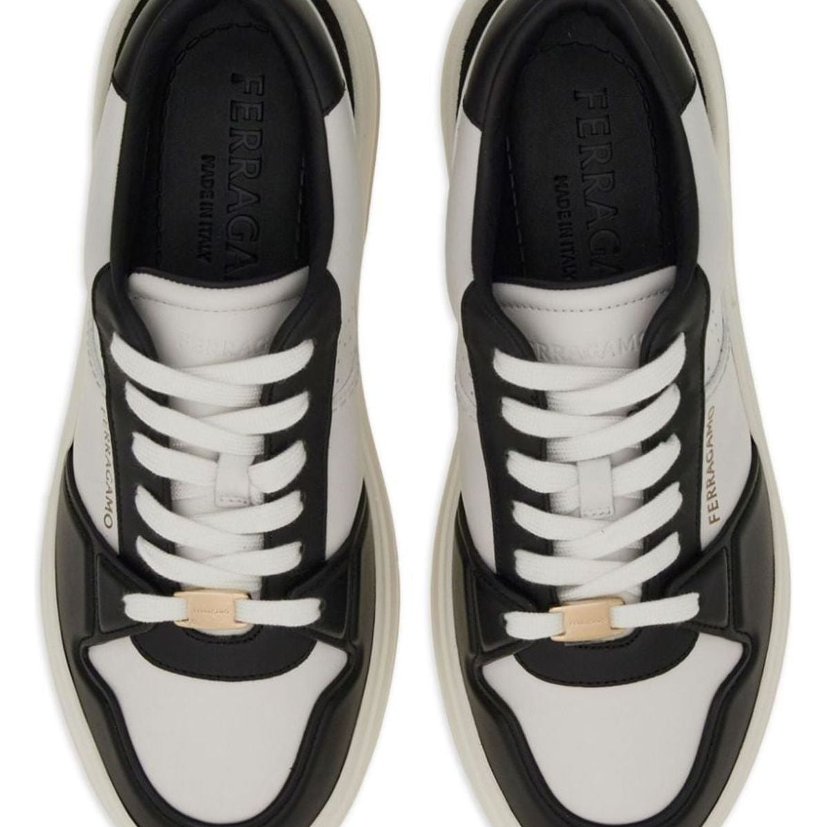 LOGO LEATHER SNEAKERS