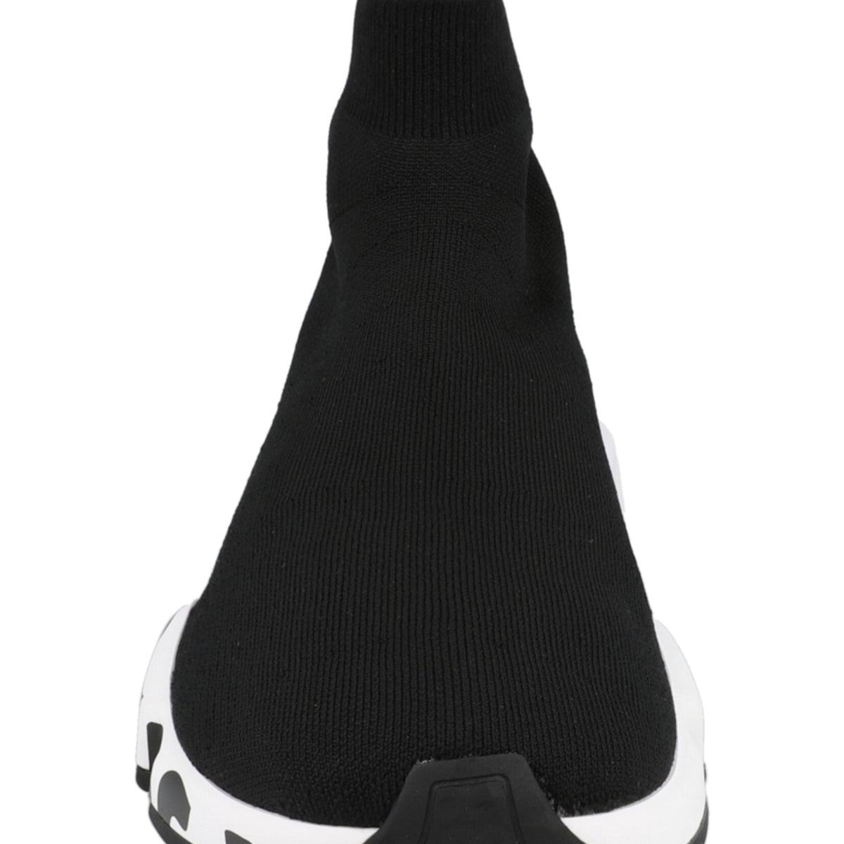 balenciaga Speed Graffiti Knit High Top Sock Sneakers Mens 645334W-2DB7-1015