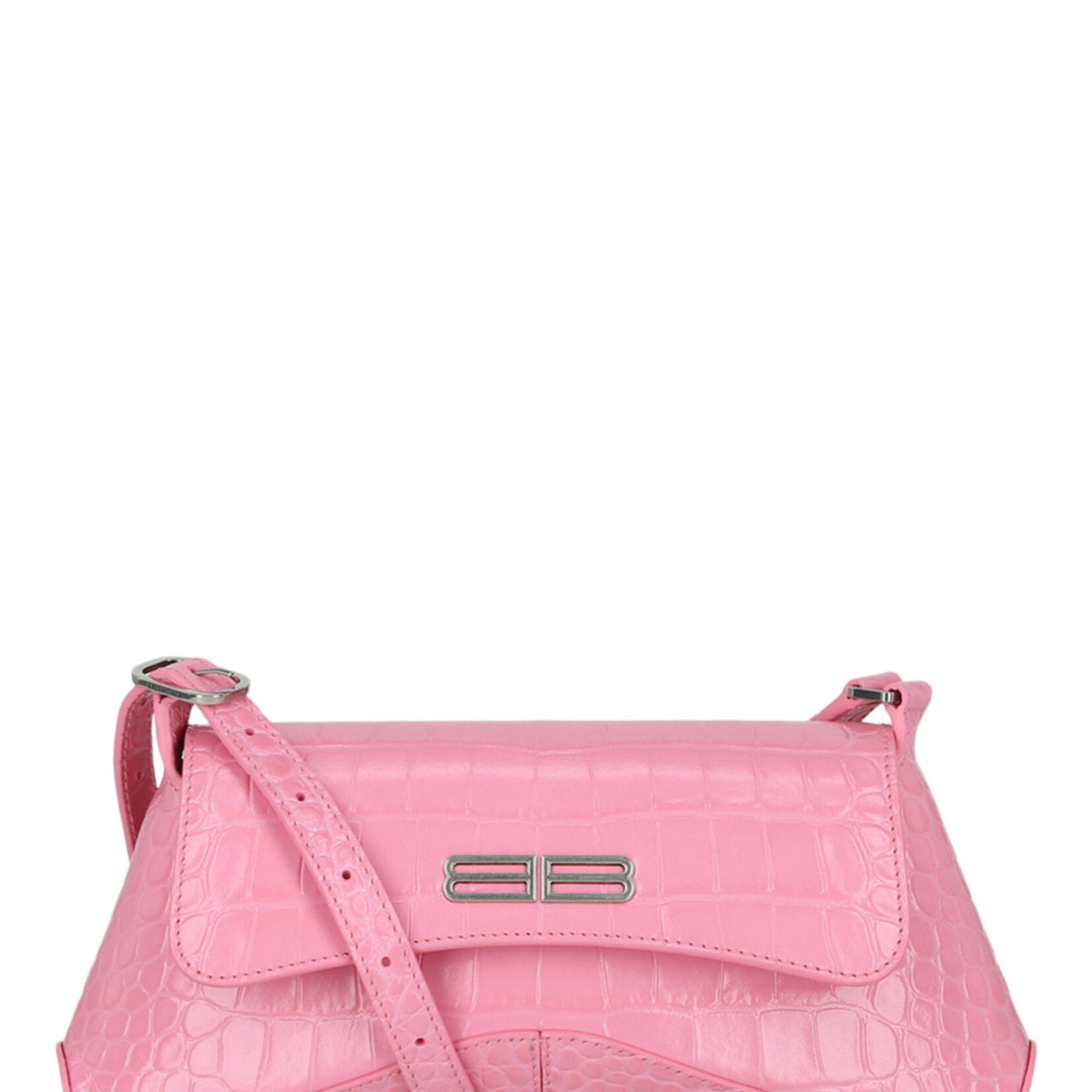 balenciaga Embossed Croc Shoulder Bag Womens 6956452-108Y-5812