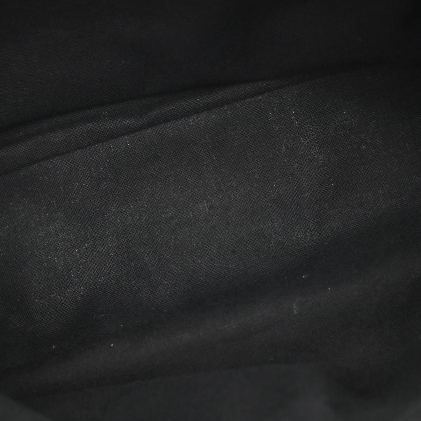 balenciaga Neo Cagoule Tote M Handbag Black Leather 2WAY