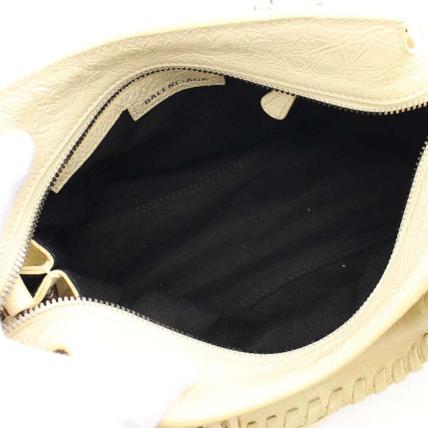 balenciaga Neo Kagole XS Handbag Leather Light Beige 2WAY