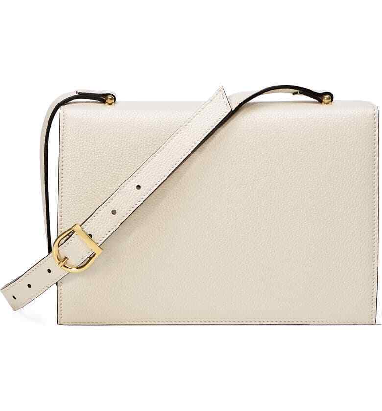 Gucci Mystic White Zumi Shoulder Bag Small Handbag Gold Strap Italy  New