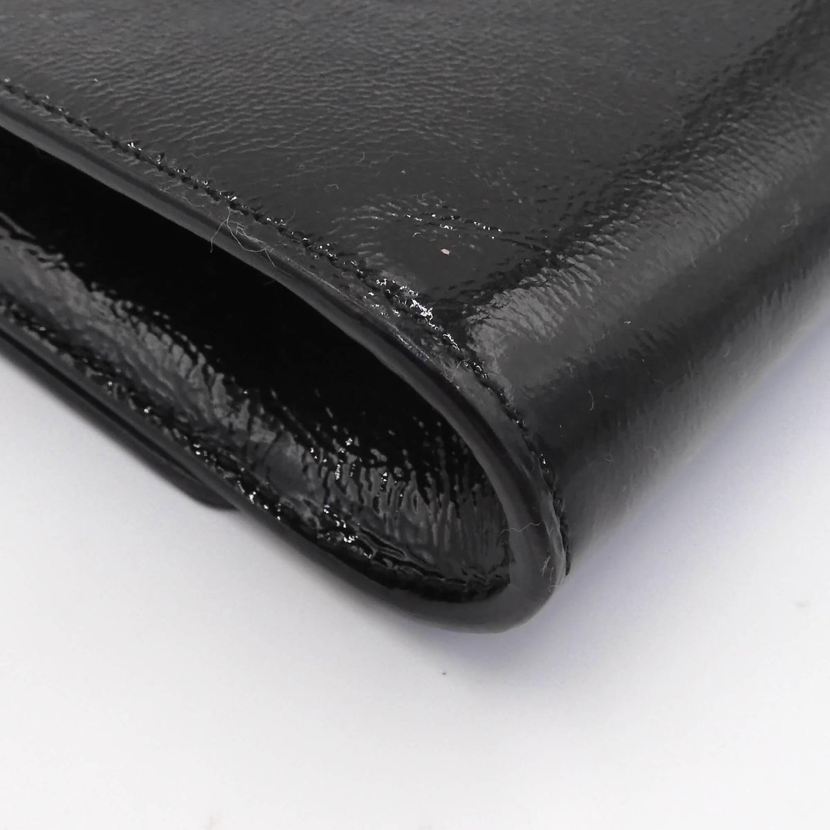 Belle De Jour Clutch Patent Black