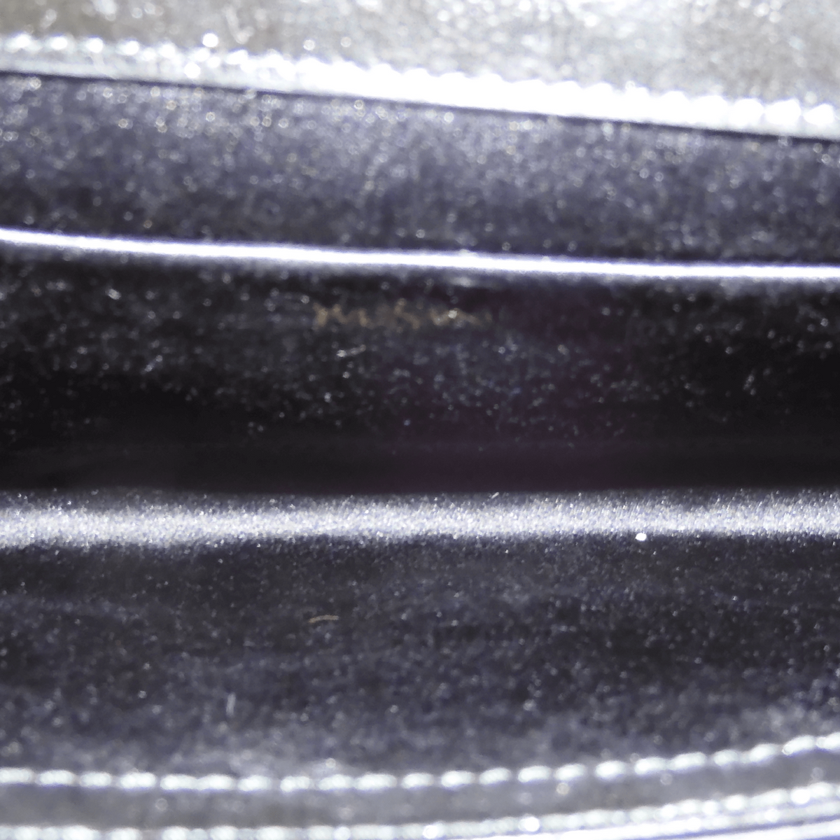 Belle De Jour Clutch Patent Black