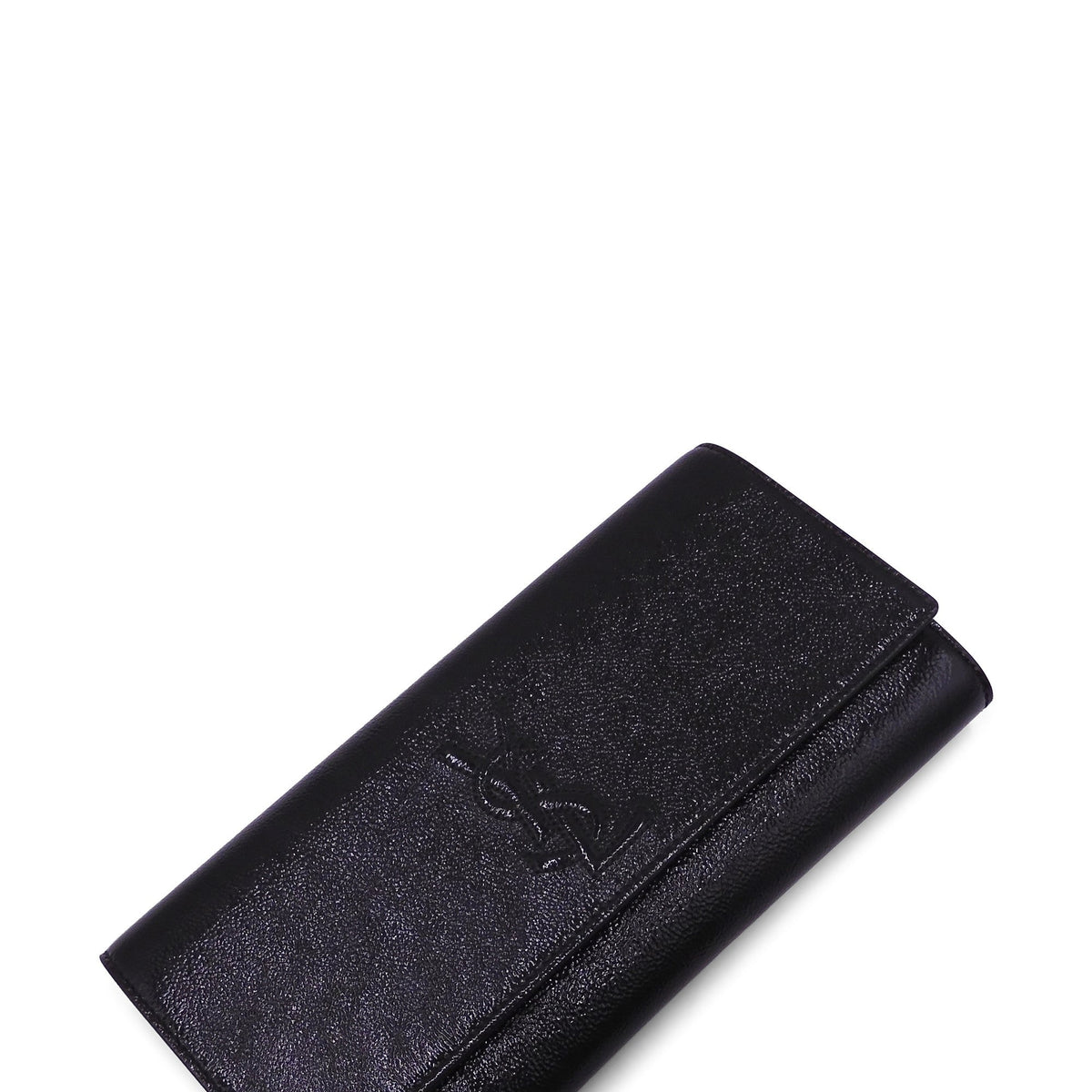 Belle De Jour Clutch Patent Black