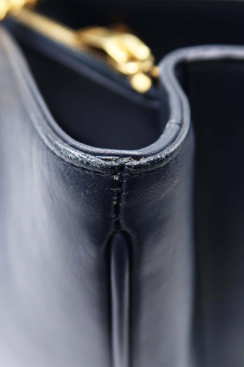 Cassandre Shopper Tote Navy