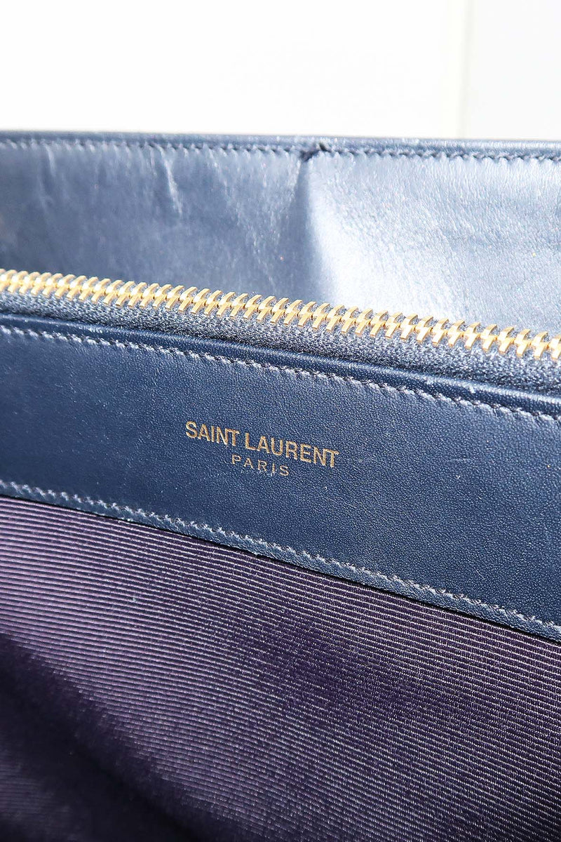 Cassandre Shopper Tote Navy