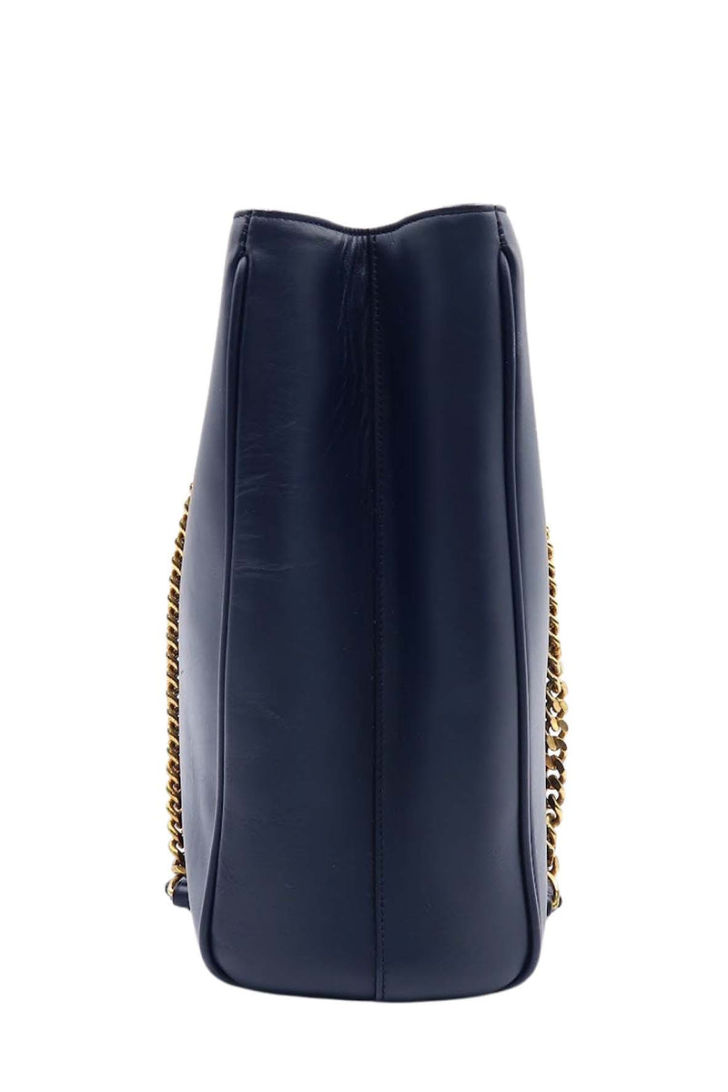Cassandre Shopper Tote Navy