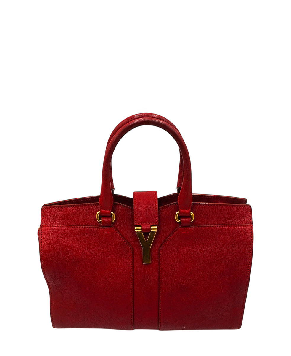 Chyc Cabas Leather Tote Pink