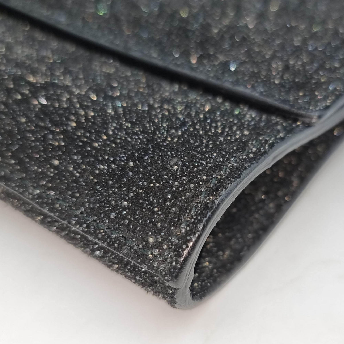 Chyc Clutch Black Glitter