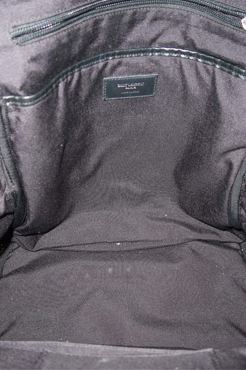 City Multi Patch Backpack Black
