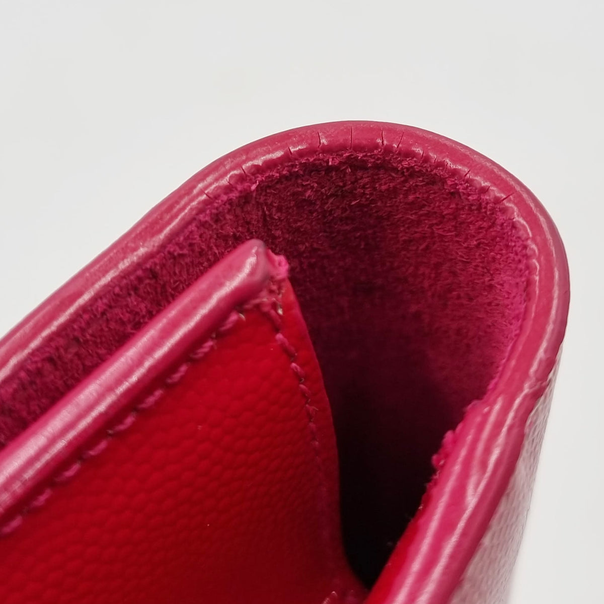 Classic Monogram Kate Clutch Fuchsia