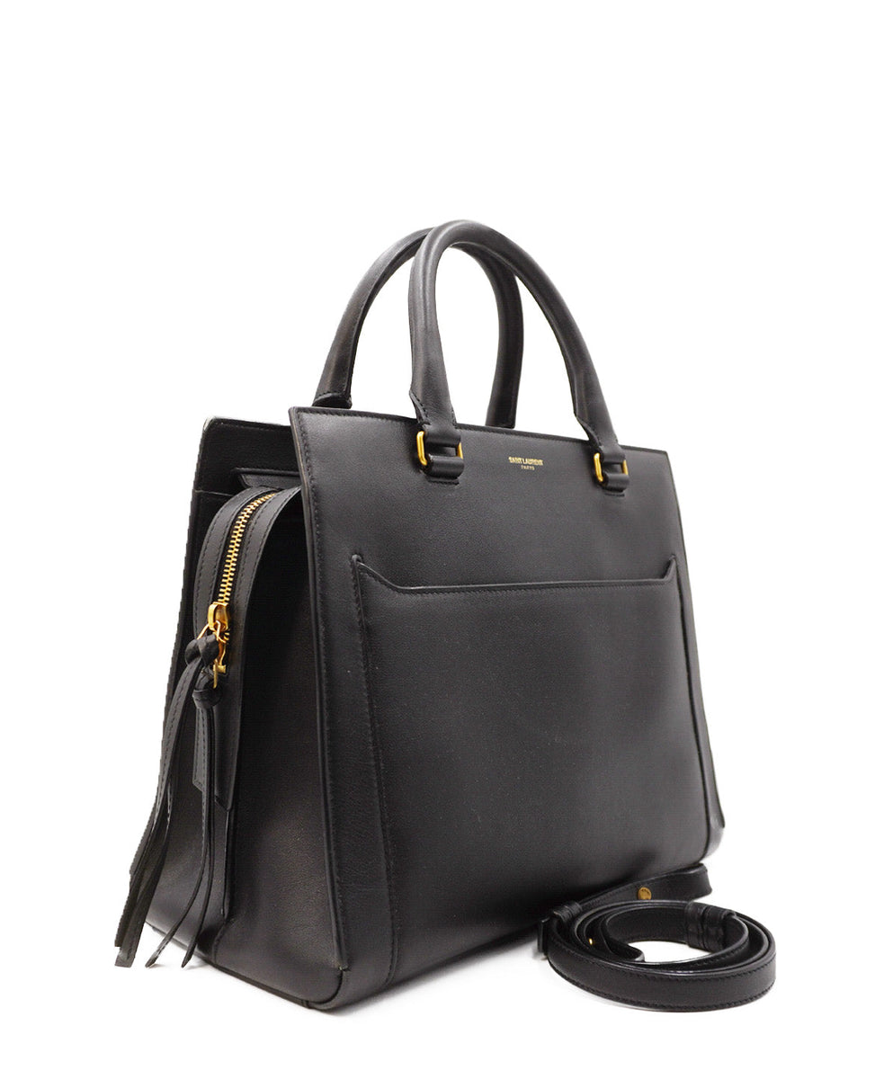 Eastside Tote Smooth Calf Cabas Black
