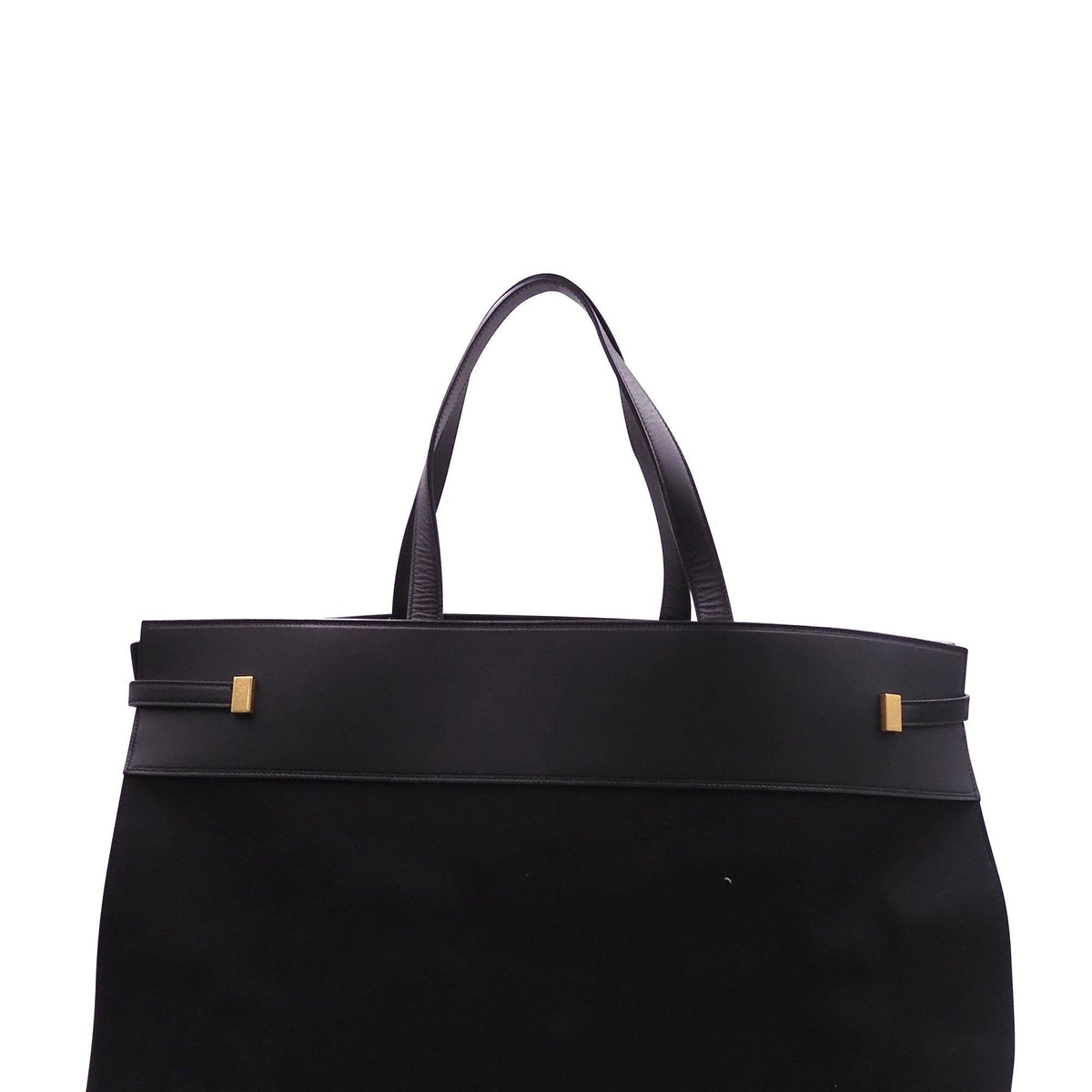 Large Manhattan Canvas Tote Black