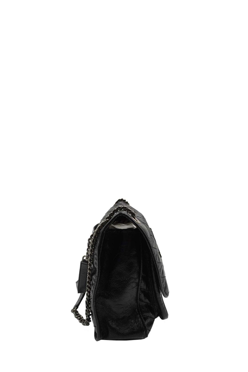 Large Monogram Matelasse Niki Bag Black
