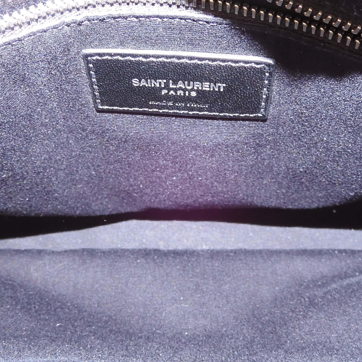 Loulou Medium Bag with Silver Hardware Black