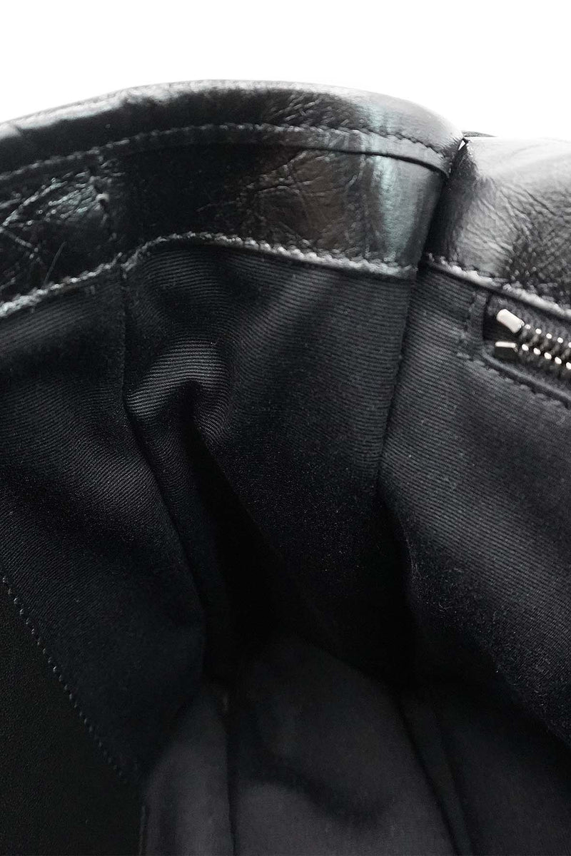 Medium Niki Crinkle Black