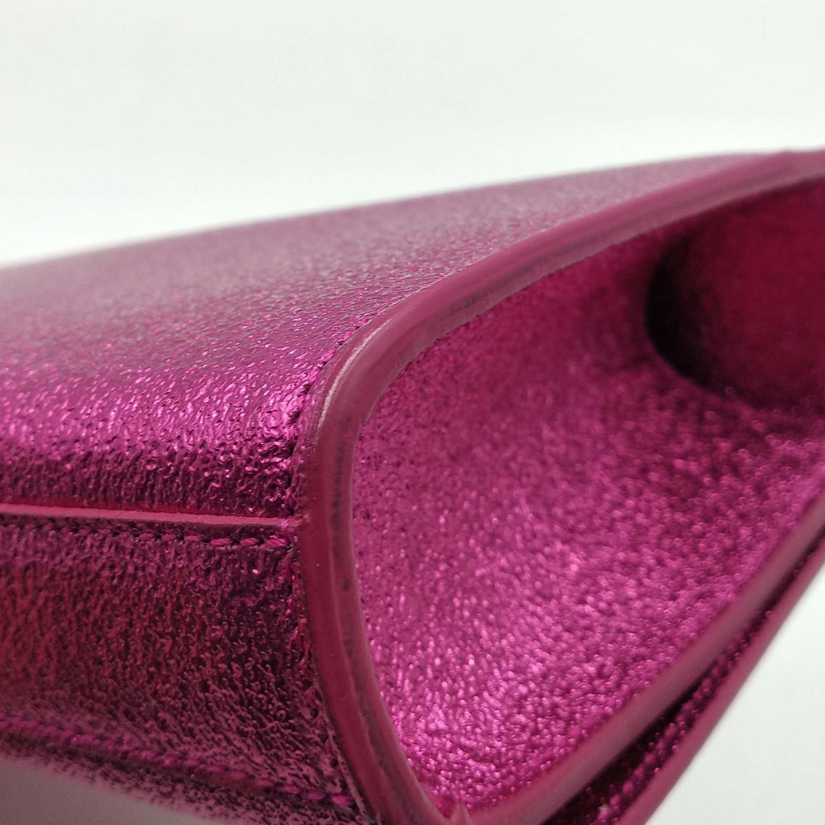 Monogram Cassandre Clutch Metallic Pink