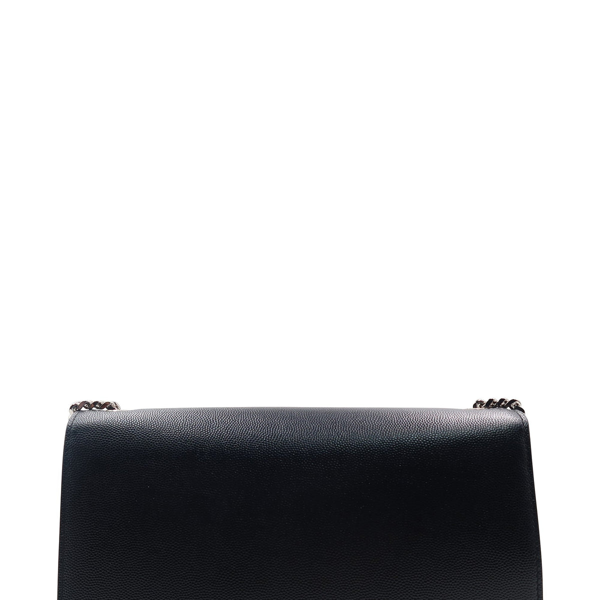 Monogram Medium Kate Black with Silver Hardware Black