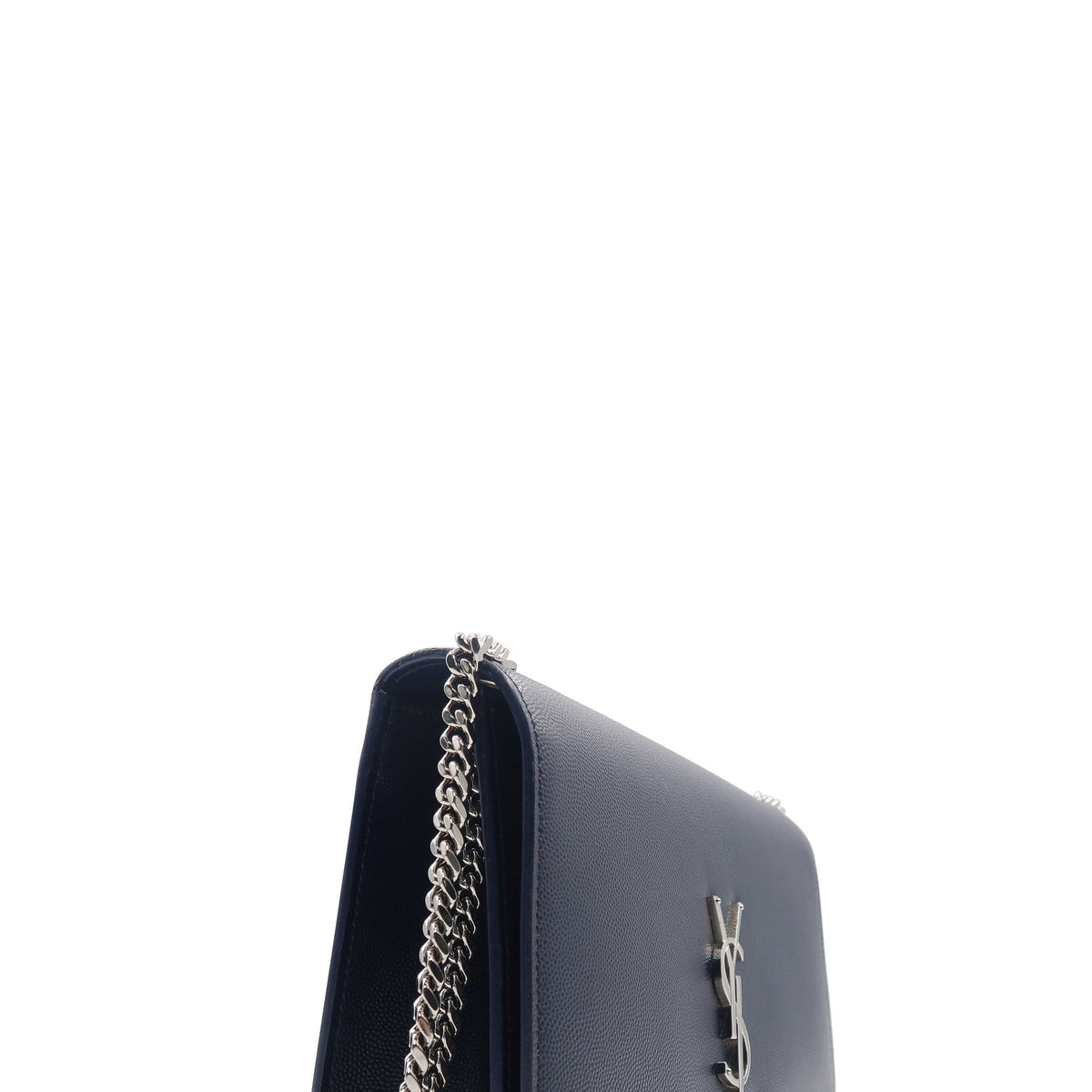 Monogram Medium Kate with Silver Hardware Navy