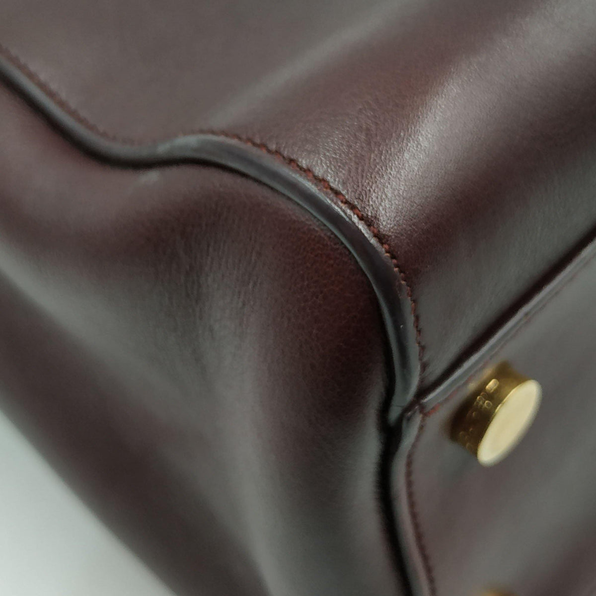Moujik Top Handle Bag Maroon