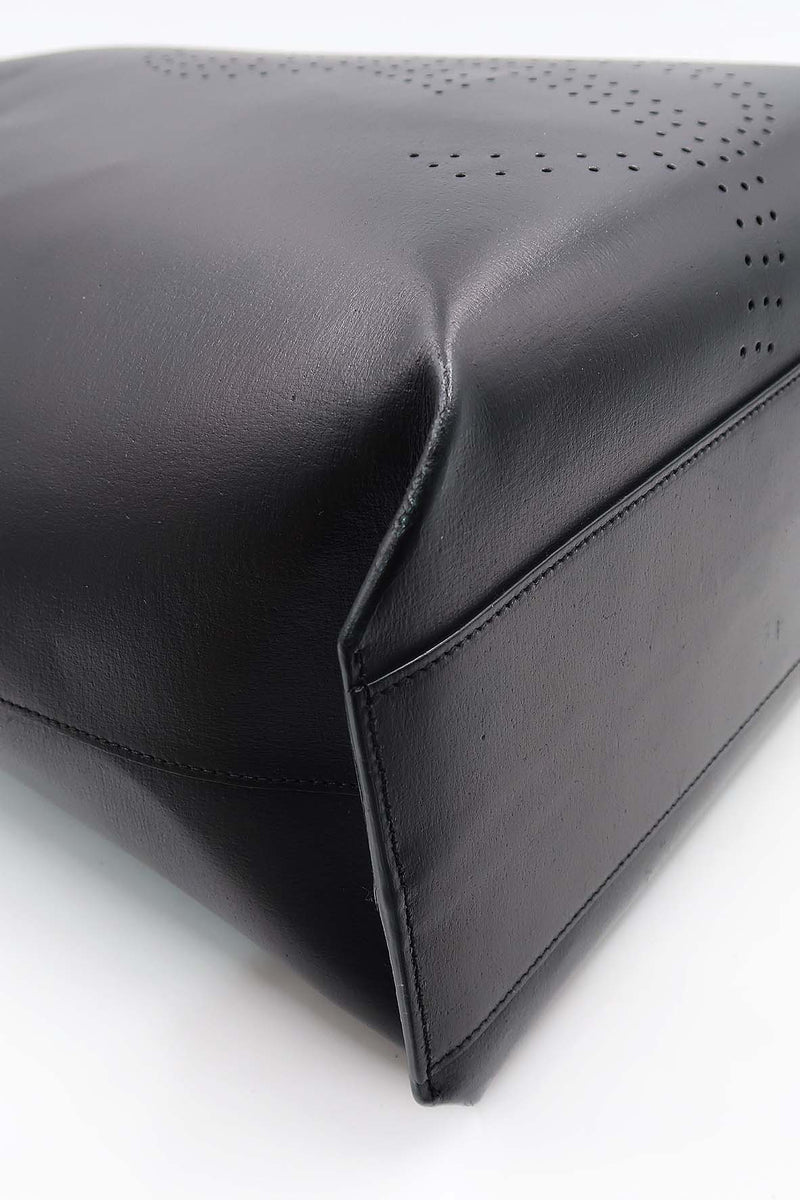 Perforated YSL Tote Black
