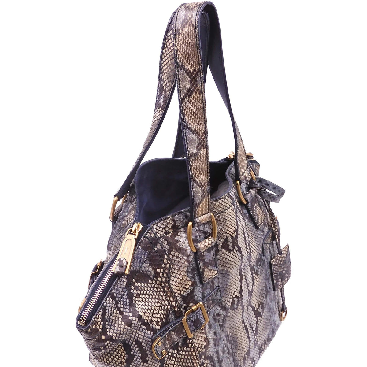 Python Downtown Tote Grey Blue
