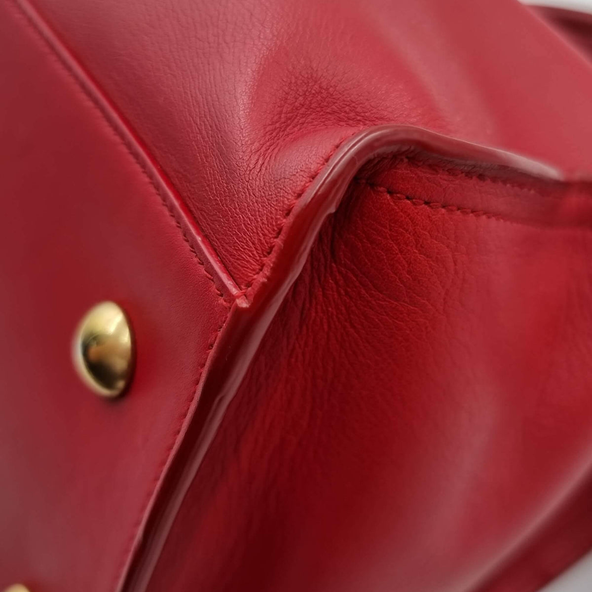 Small Cabas Chyc Tote Red
