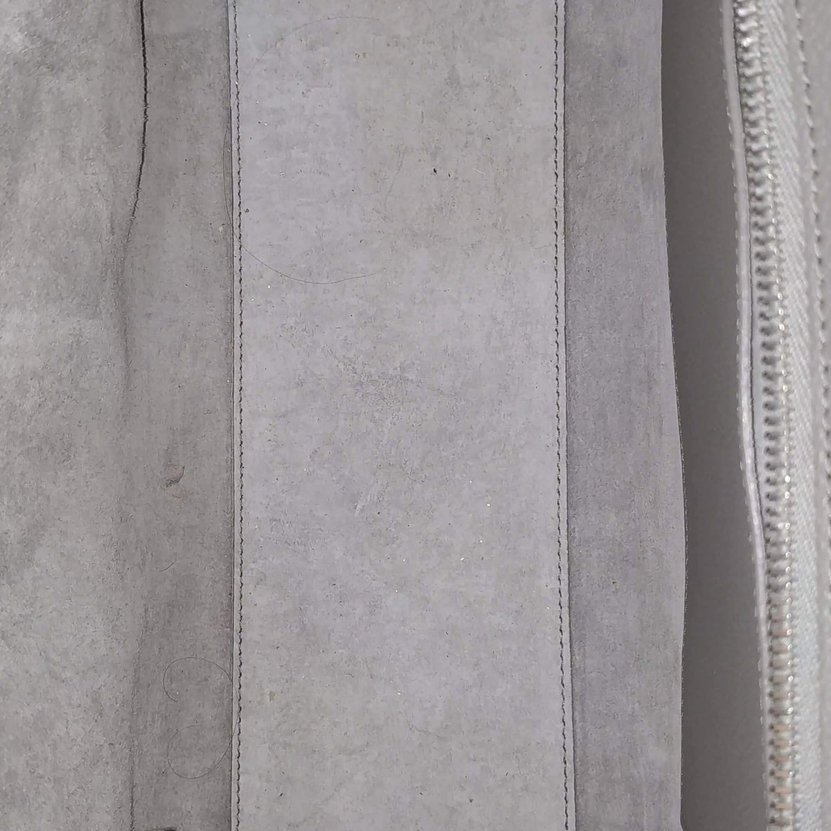 Small Cabas Rive Gauche with Front Pocket Grey