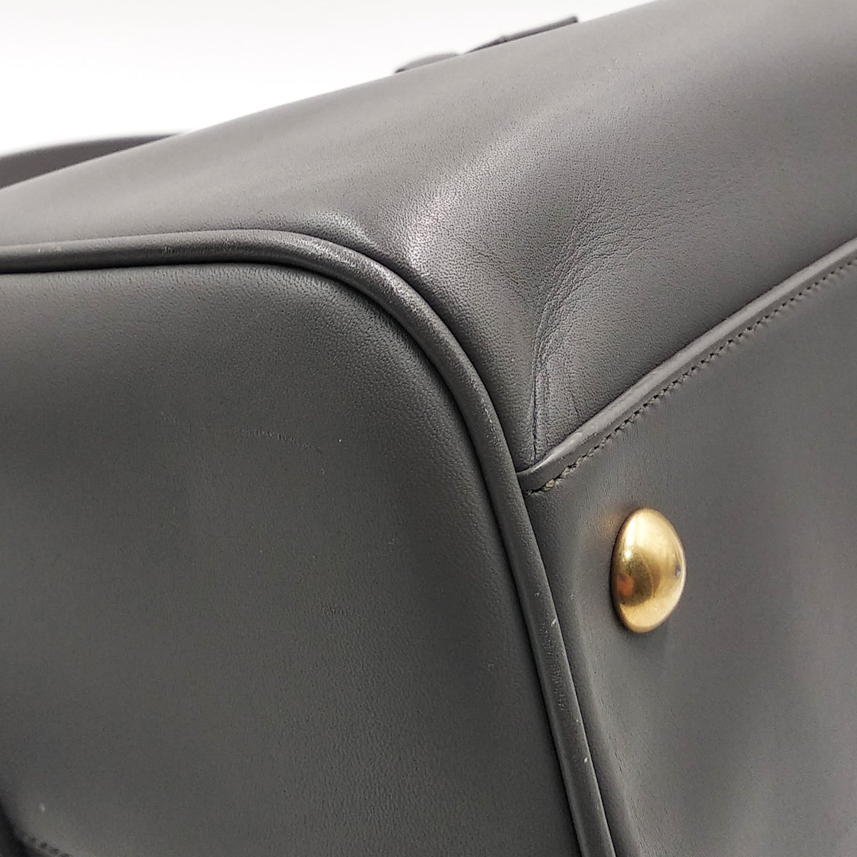 Small Classic Duffle Bag Grey