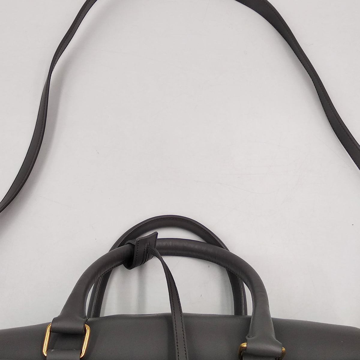Small Classic Duffle Bag Grey
