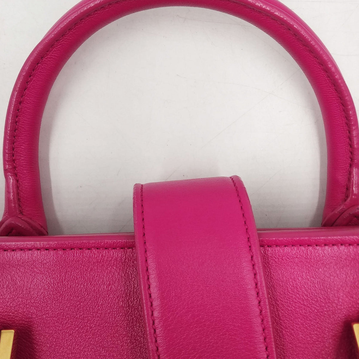 Small Monogram Cabas Fuchsia