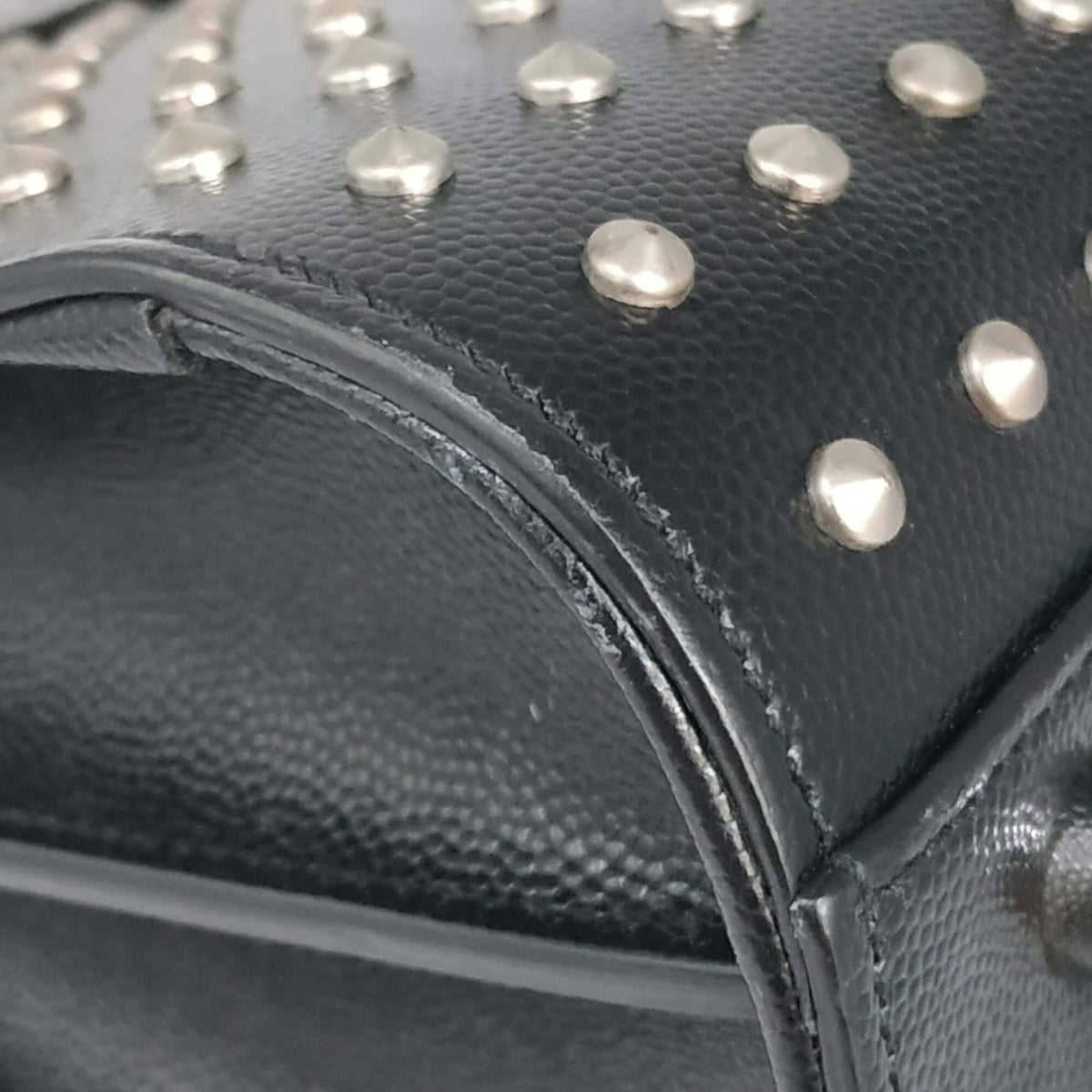 Studded Small Sac De Jour Black